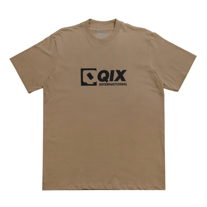CAMISETA QIX INTERNATIONAL CASUAL T-SHIRT AREIA