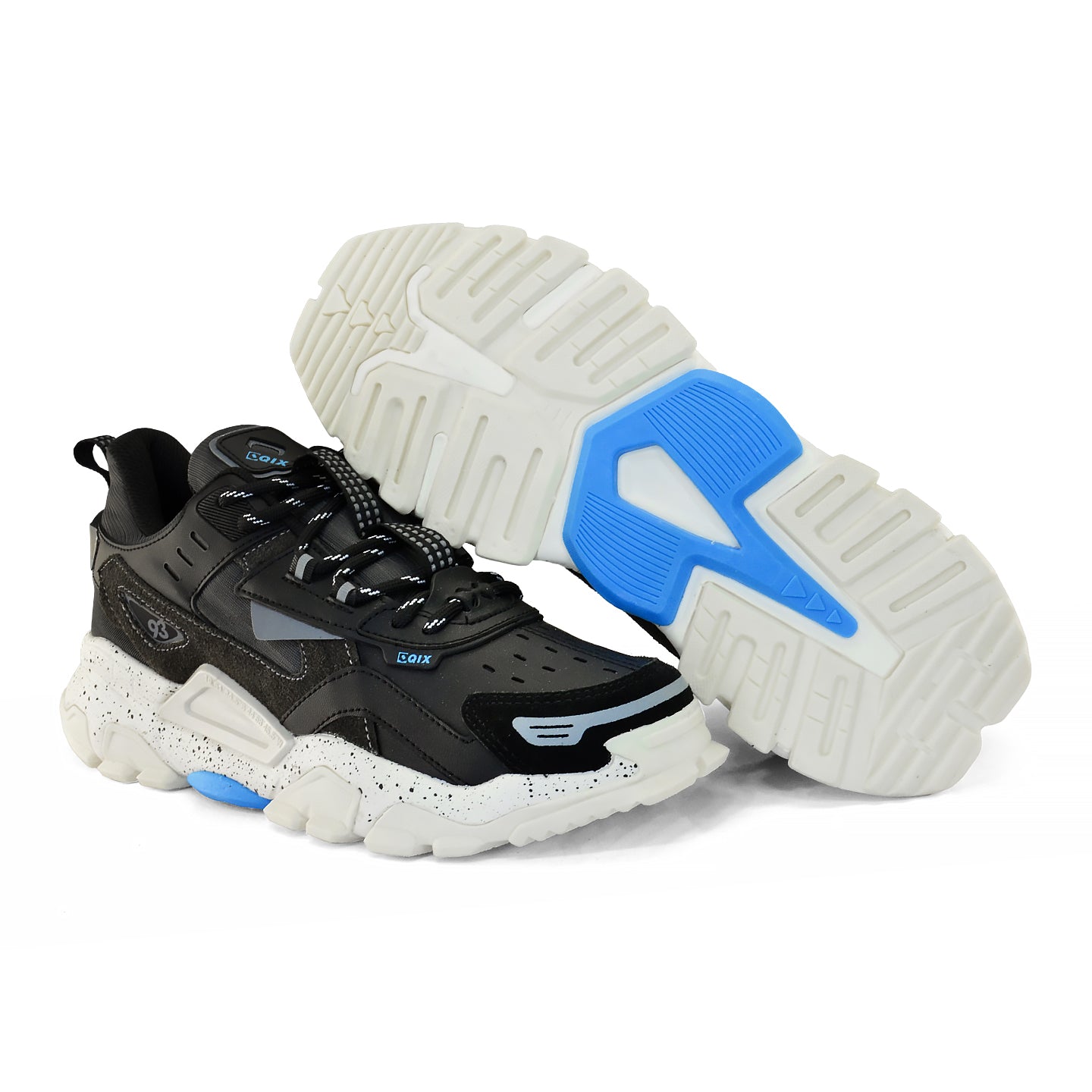 Tênis Qix Trek Out Door Preto e Grafite