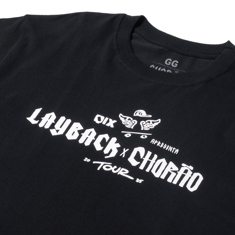 CAMISETA QIX TOUR LAYBACK X CHORÃO 2025