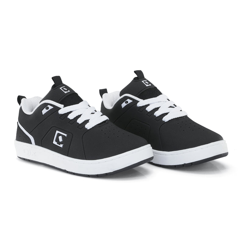 Tênis Infantil QIX Smash Preto, Branco e Preto
