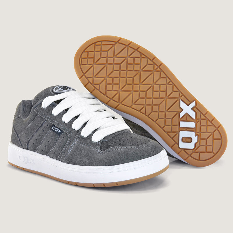 Tênis QIX 80's OG - Chumbo e Branco