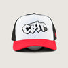 Boné Trucker Charlie Brown Jr Preto