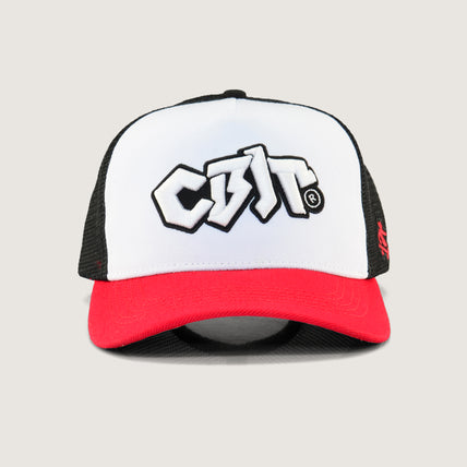 Boné Trucker Charlie Brown Jr Preto
