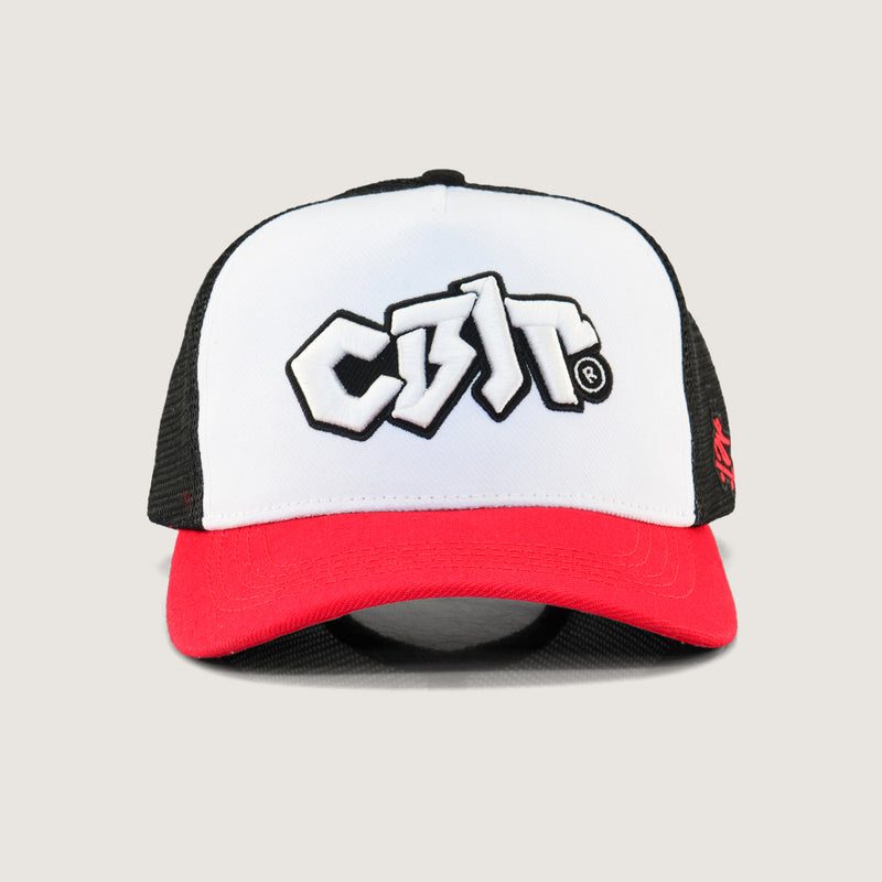 Boné Trucker Charlie Brown Jr Preto