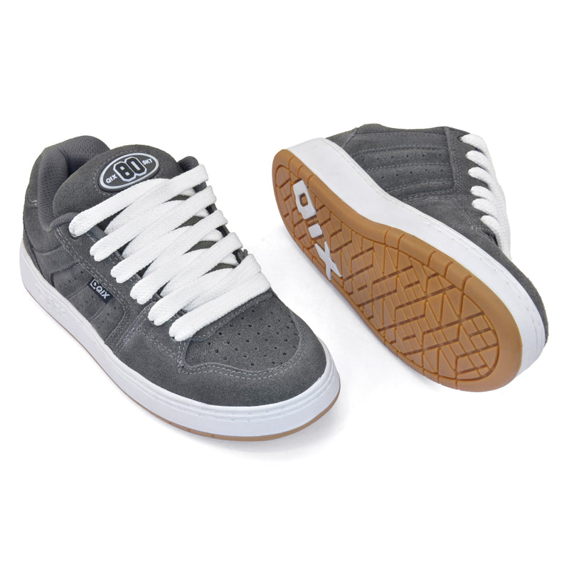 Tênis QIX 80's OG - Chumbo e Branco