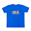CAMISETA QIX INTERNATIONAL GEOMETRIC AZUL