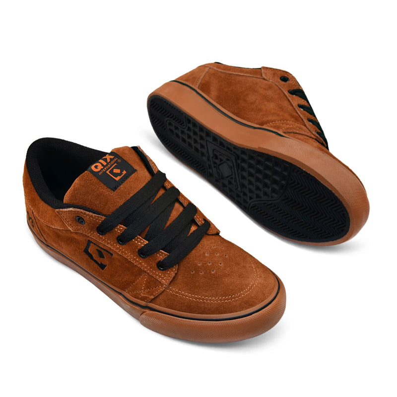 Tênis QIX 93 Ninety Three Vulcan 07 - Caramelo