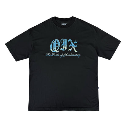 CAMISETA QIX OVERSIZED THE LORDS SKATE PRETA