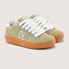Tênis Qix Skate Combat Suede - Bege Natural -