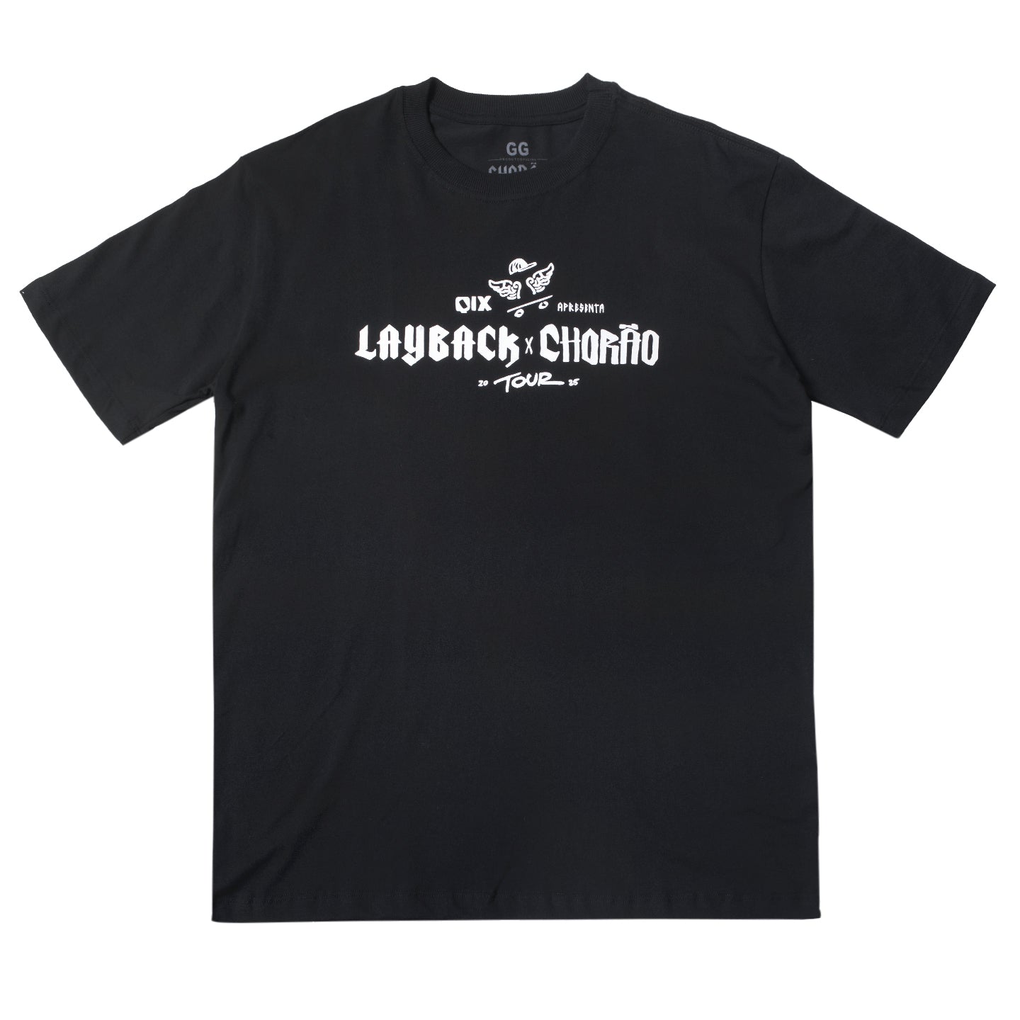 CAMISETA QIX TOUR LAYBACK X CHORÃO 2025