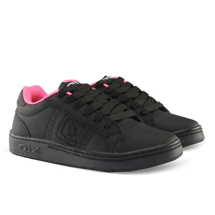 TÊNIS QIX SKATE COMBAT RETRÔ PRETO E PINK