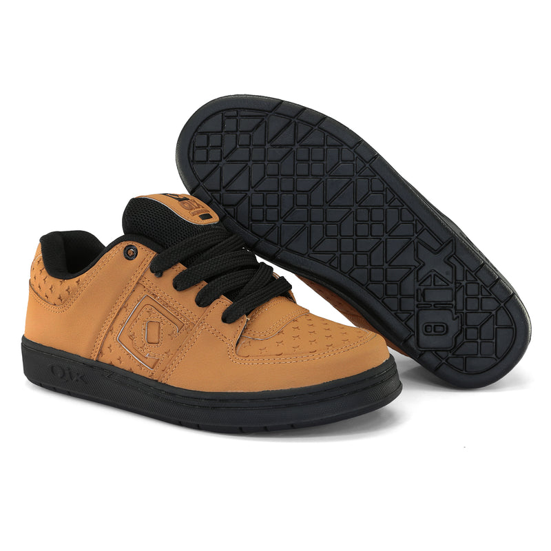 Tênis Qix 90's Slim Caramelo e Preto