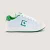 Tênis Infantil QIX Combat Retrô Branco e Verde