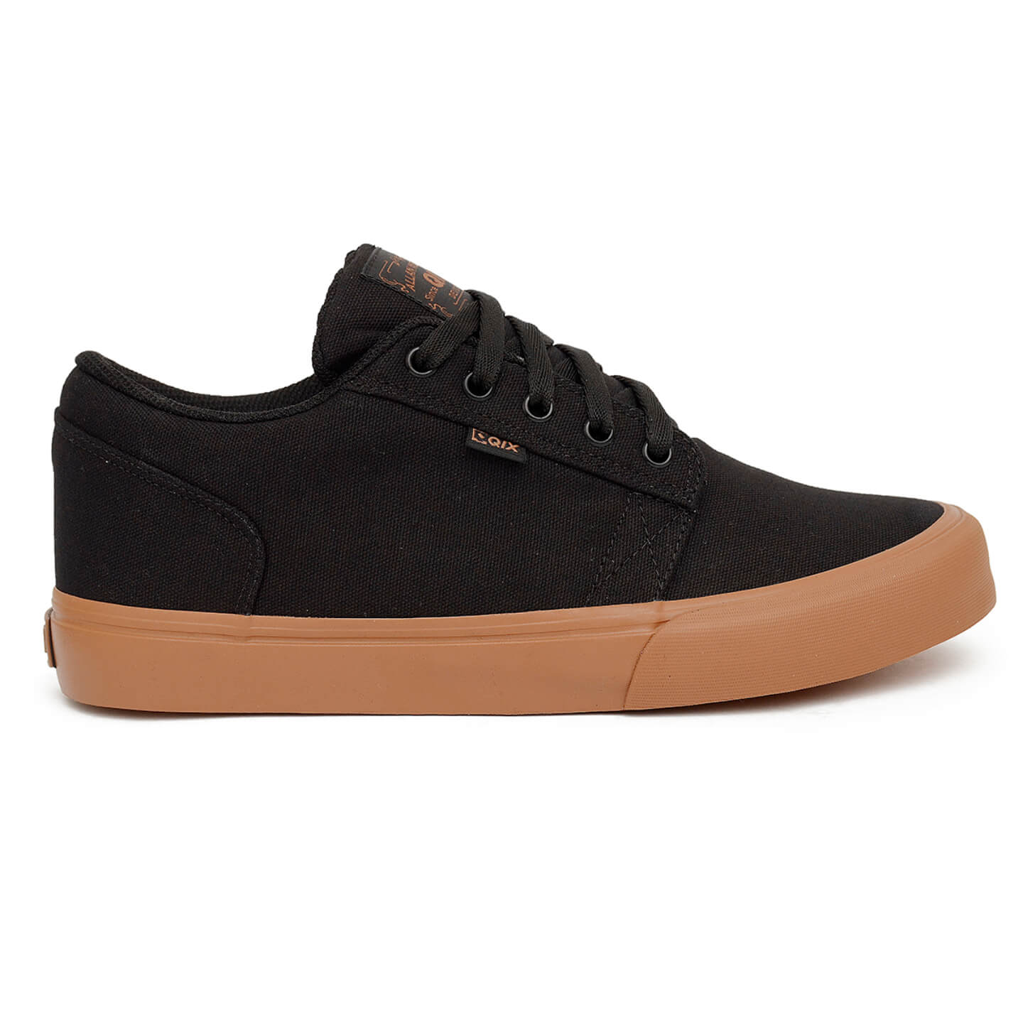 Tênis QIX Allan Mesquita Vulcan 07 - Preto e Gum