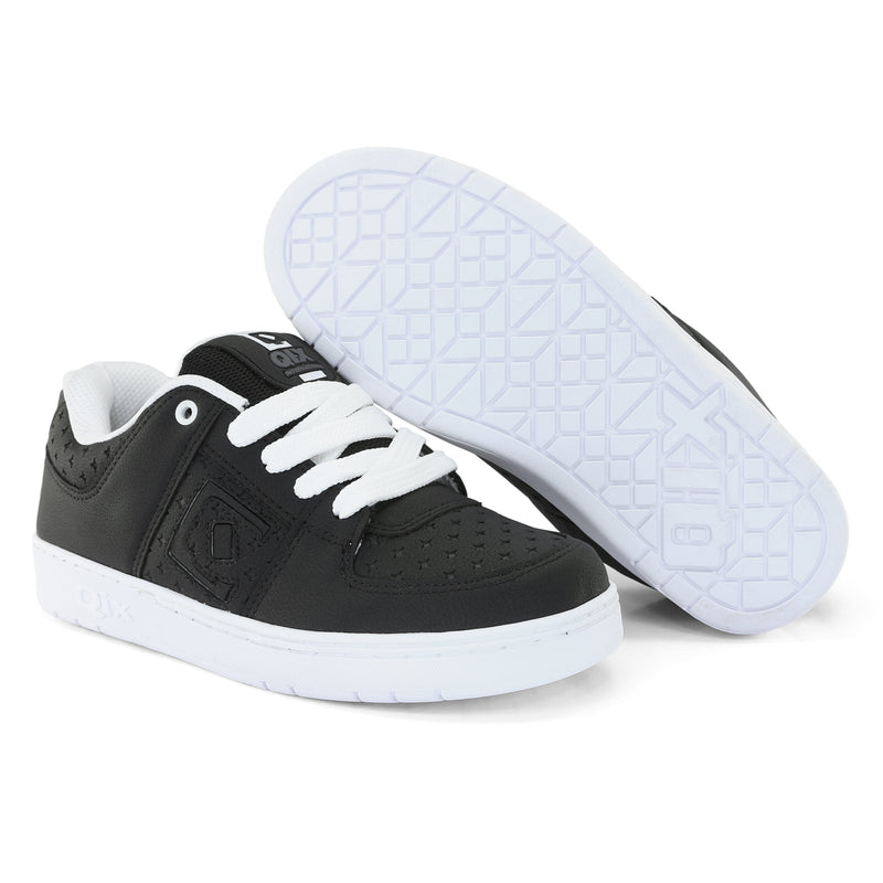 Tênis Qix 90's Slim Preto e Branco