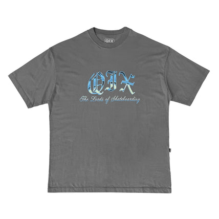 CAMISETA QIX OVERSIZED THE LORDS SKATE CINZA