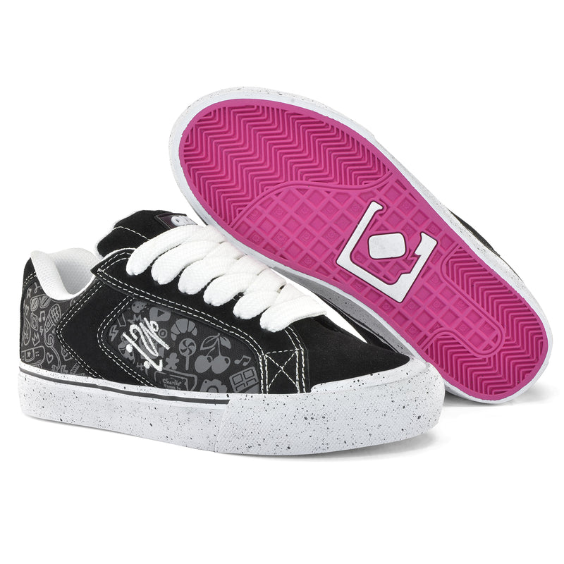 Tênis QIX Chorão Park Sweet Black Oreo