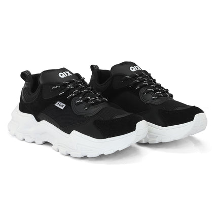 Tênis QIX Higher Preto e Branco