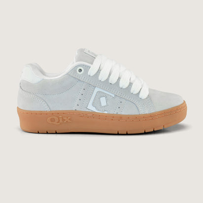 Tênis Qix Skate Combat Suede - Alvejado Natural