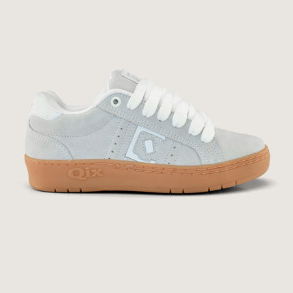 Tênis Qix Skate Combat Suede - Alvejado Natural