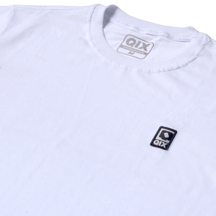 CAMISETA QIX SIMPLE LOGO BRANCA