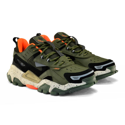 Tênis Qix Trek Out Door - Verde e Preto