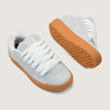 Tênis Qix Skate Combat Suede - Alvejado Natural