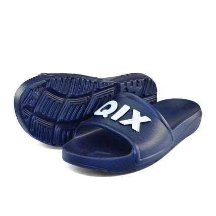 Chinelo QIX Nuvem Slide Full Marinho e Branco