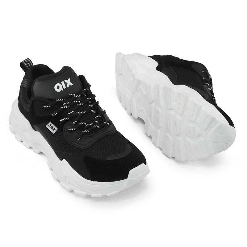 Tênis QIX Higher Preto e Branco