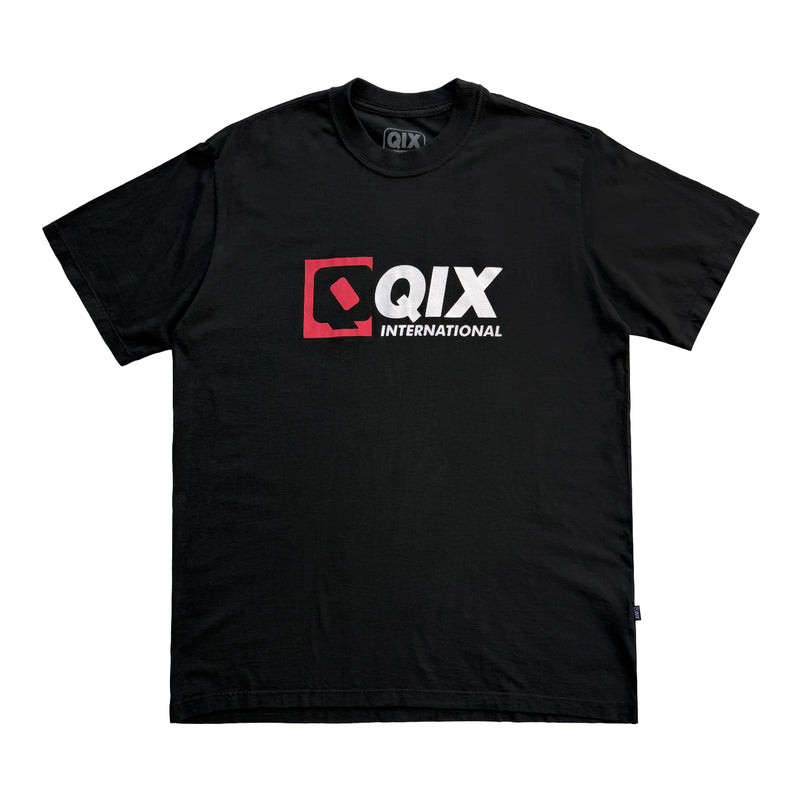 CAMISETA QIX STREET QIX INTERNACIONAL PRETA