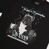 CAMISETA QIX STREET SKATE DOG PRETA