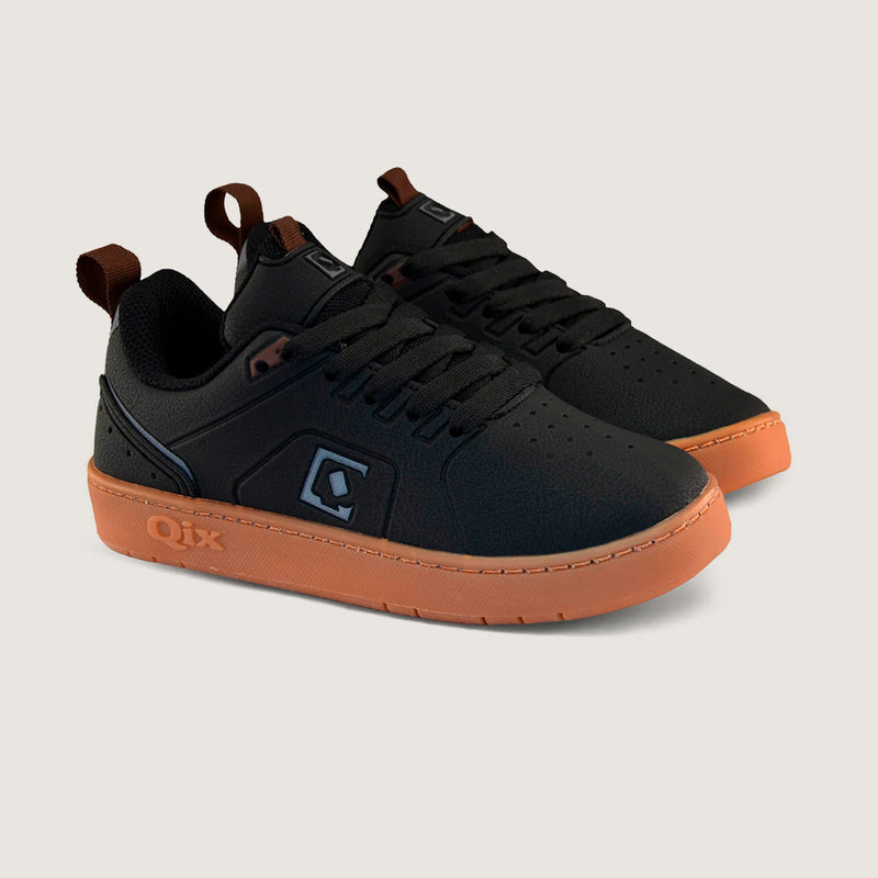 Tênis Infantil QIX Smash Preto Latex
