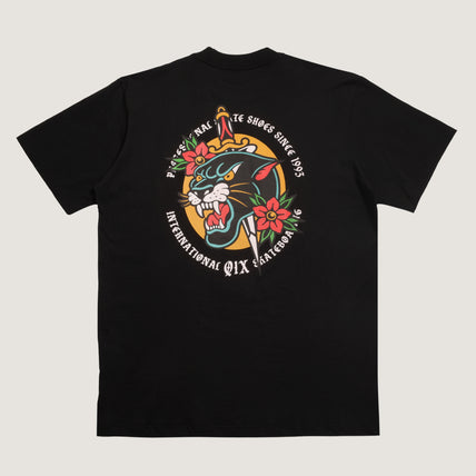 CAMISETA QIX STREET TIGER PRETA
