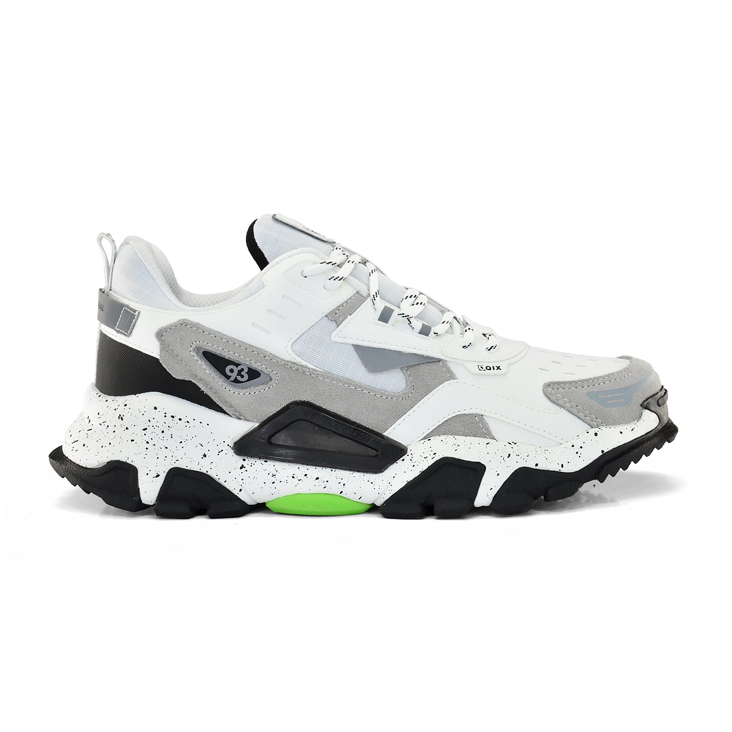 Tênis Qix Trek Out Door - Branco e Cinza