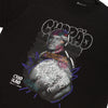 Camiseta Oversized Preta "Pontes Indestrutiveis"