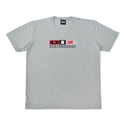 CAMISETA QIX SKATEBOARDS MONOGRAMA ORIGINAL MESCLA