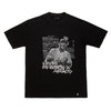 Camiseta Oversized Preta "Champagne e Água Benta"