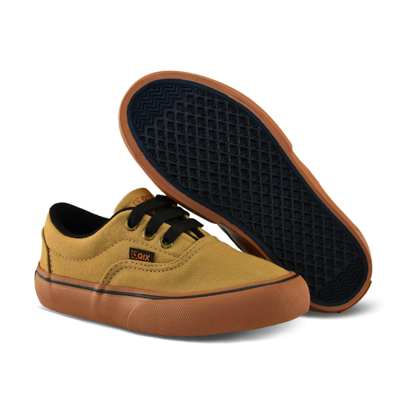 Tênis QIX Sunset Vulcan 07 - Amêndoa e Gum