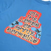 CAMISETA QIX STREET LORD SKATE BOARDING AZUL
