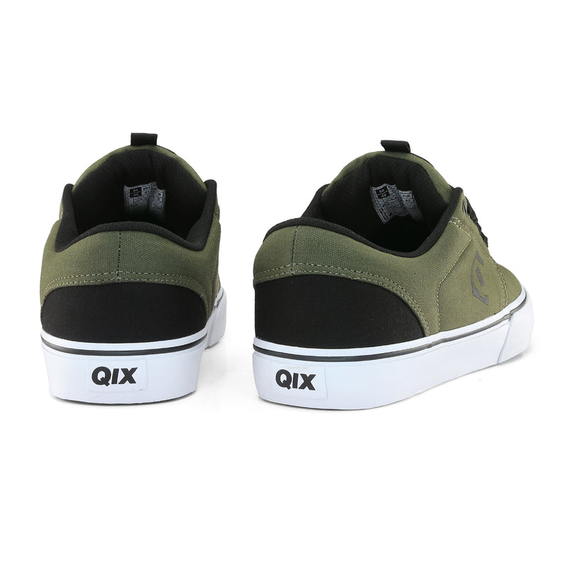 Tênis QIX Combat 3 Vulcan 07 Verde Militar e Preto
