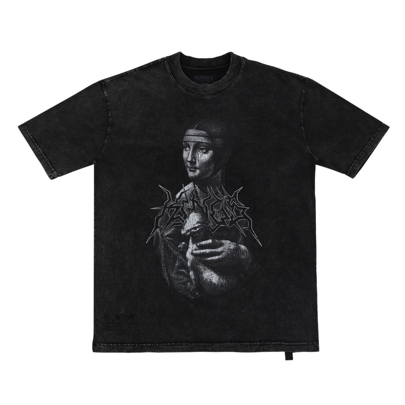 Camiseta Kings Barroco 2.0 DPTO. Artistic Oversized Preto