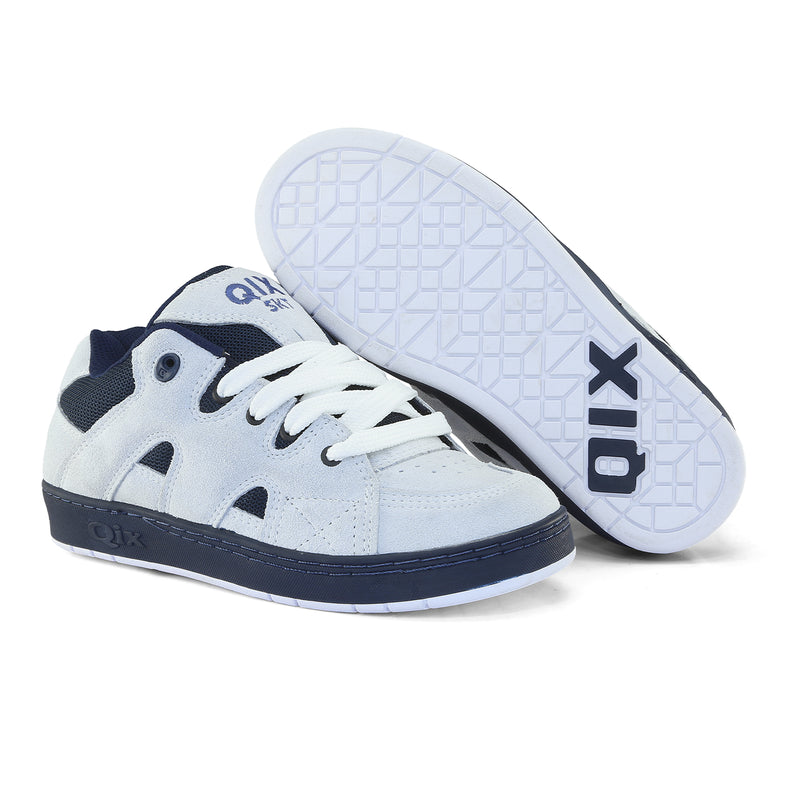 Tênis QIX Plaza 2 Branco e Marinho