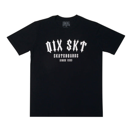CAMISETA QIX SKATE BOARDS SINCE 1993 PRETA
