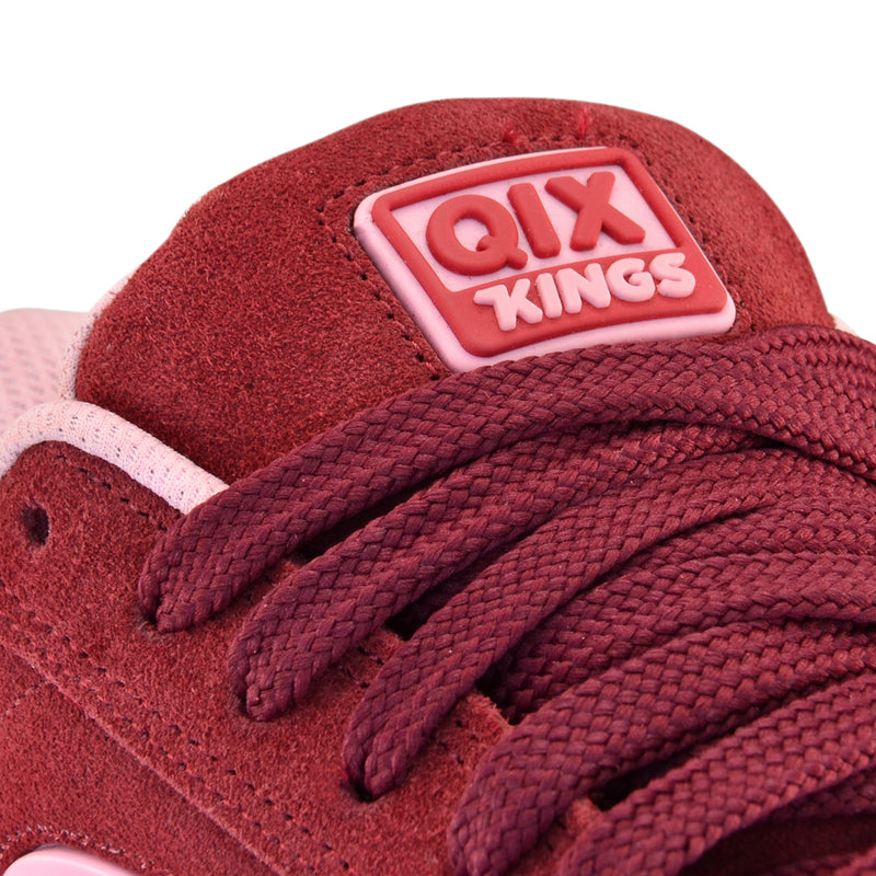 Tênis Qix and Kings Combat Suede Heart Pack Bordô