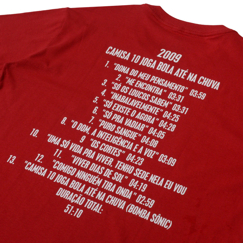 Camiseta Charlie Brown Jr Camisa 10 - Discografia