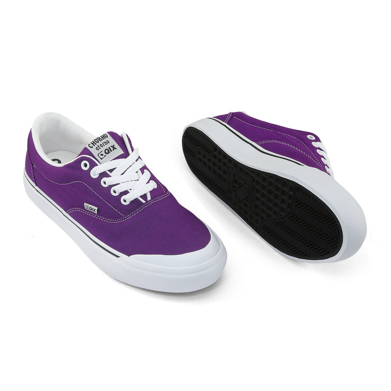 Tênis QIX Sunset Chorão Roxo e Branco