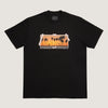 CAMISETA QIX STREET SKATE BEACH PRETA