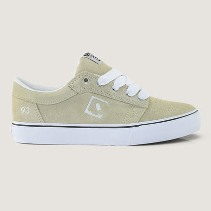 Tênis QIX 93 Ninety Three Vulcan 07 Bege e Branco