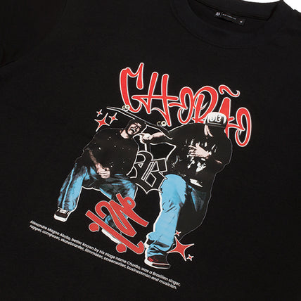 Camiseta Oversized Preta Chorão