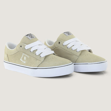 Tênis QIX 93 Ninety Three Vulcan 07 Bege e Branco